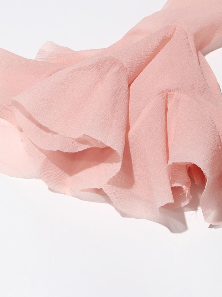 Однотонные платья с пуговицами, слим-фит для женщин, с круглым вырезом, длинными рукавами, высокой талией, лоскутным узором, оборками, женская мода, новинка