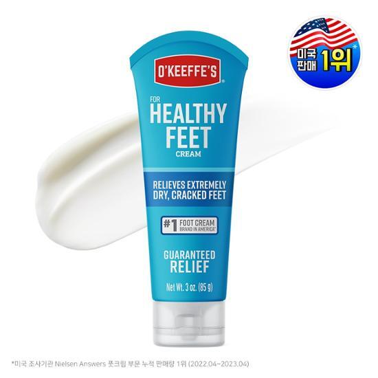 O'Keeffe's Healthy Feet Foot Cream Jar (91g)/Tube (85g)