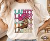 Lainey Cowgirl Comfort Colors® Shirt, Lainey Western, Lainey Pink Cowboy Hat & Boot Graphic, Lainey Country Concert Top Gift,Lainey Birthday