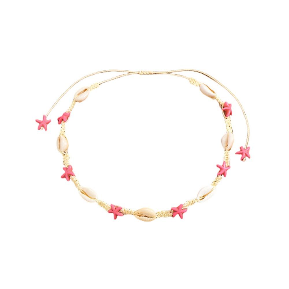 Hand Woven Bohemia Style Necklaces Shell Seashell Choker Originality Jewelry Gift