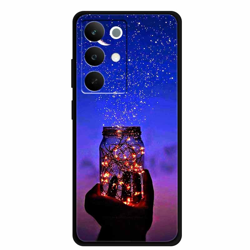 Чехол для телефона Realme C85 2025 Задняя крышка Чехол C 85 Funda Ударопрочный Черный Силикон Мягкий ТПУ Coque Для Realme C85 Pro Чехол Корпус