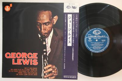 LP Пластинка ДЖОРДЖ ЛЬЮИС - Джордж Льюис MH3026 SEVEN SEAS Япония Оби Джаз Б/У