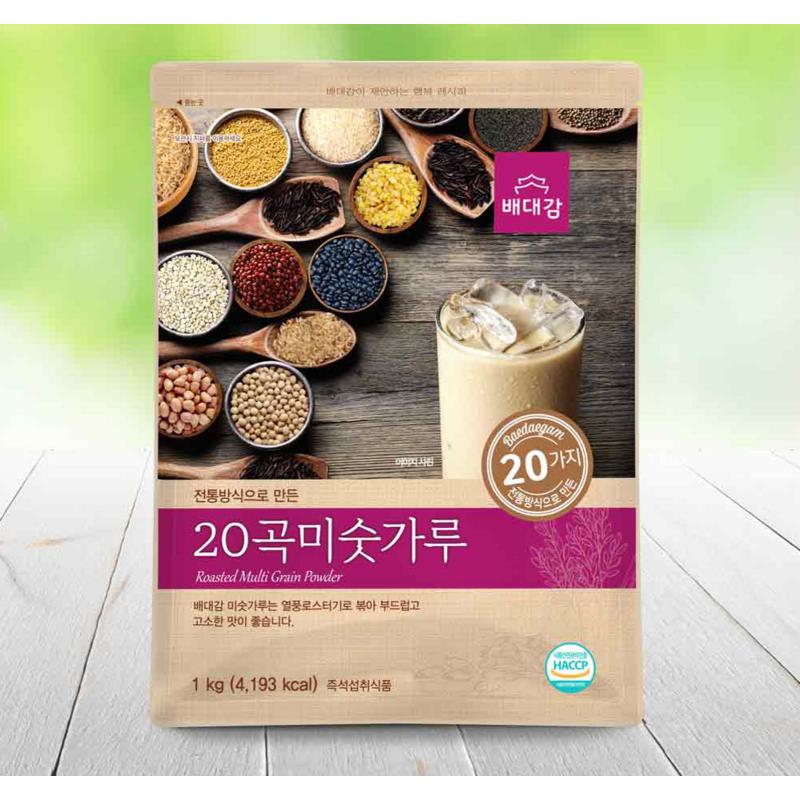 Baedaegam 20 grain misut powder, 1kg, 5 pieces