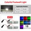 Для Tesla Model 3 Model YSX салона автомобиля подсветка для ног RGB багажного отделения автомобиля HD лампа сиденья атмосфера декоративная лампа