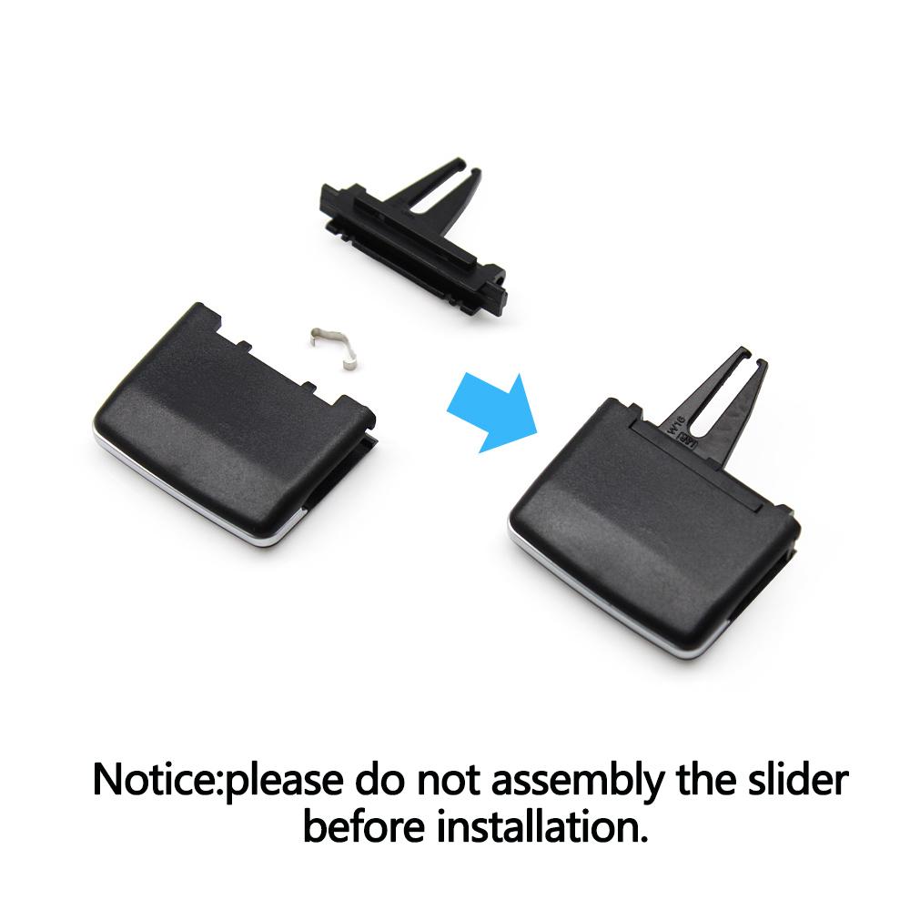 Автомобильный передний и задний комплект для ремонта вентиляционного отверстия переменного тока для Mercedes Benz W166 W292 ML350 GL450 M ML GLE