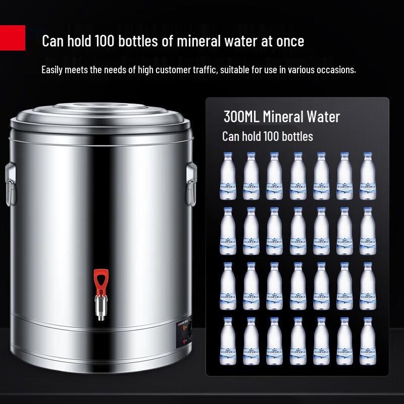 Demashi Commercial Electric Boiling & Steaming Kettle