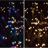 Solar Firefly Lamp 6/8/10 Led Solar Garden Lawn Lamp Courtyard Terrace Channel Decoration Outdoor Waterproof Swing Lamp Christmas Lamp