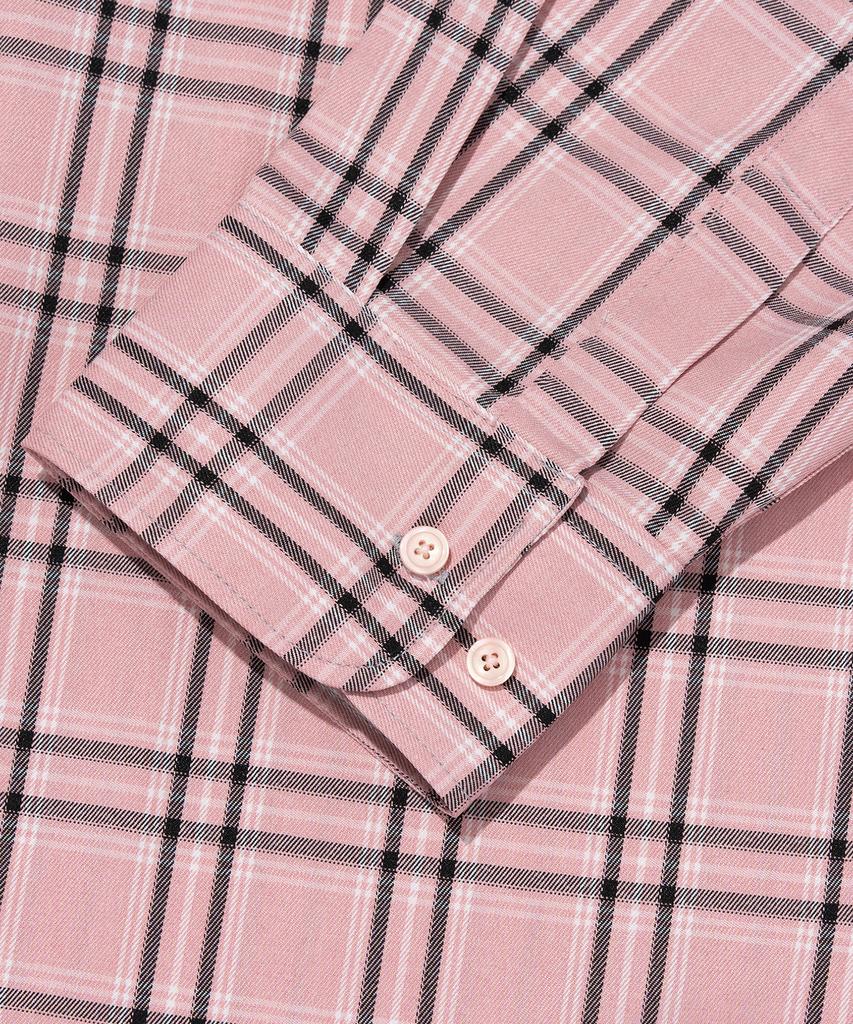 OTHERFITS Flex Over Check Shirt (Pink)