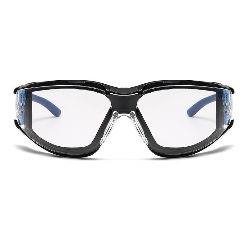 Non-polarized Fashion Work Safety Goggles Men Women Transparent Lens Windproof Dustproof Outdoor Cycling Protection Eyeglasses