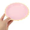 20Pcs Decorative Paper Plates Party Paper Plates Cupcake Storage Trays Disposable Party Dessert Plates