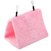 Soft Plush Hammock Hanging Cage Tent for Birds Parrot Winter Warm Bed Pet Toy