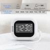 Vibrating Digital Dual Alarm Built-in Radio Function Portable Mini Clock Three Alarm Modes Charging Alarm Clock For Elderly