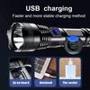 New Outdoor LED Flashlight USB Rechargeable Light 3 Modes Portable Flashlights Waterproof Zoomable Torch Light For Fishing Hiking