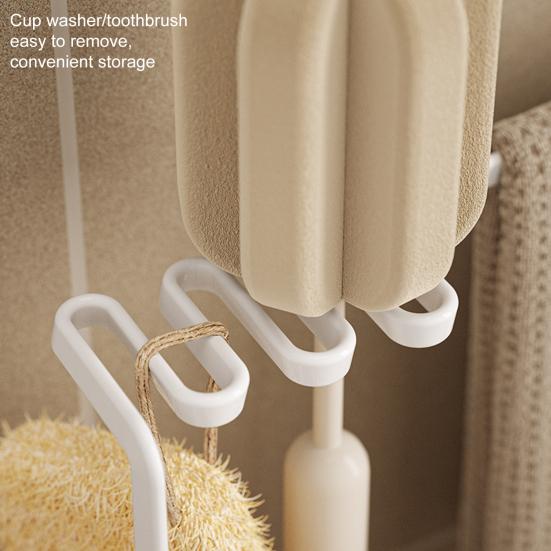 Стеллаж для хранения, держатель для губки, прочная конструкция, прочная несущая способность, кухонная, для спальни, для мытья посуды