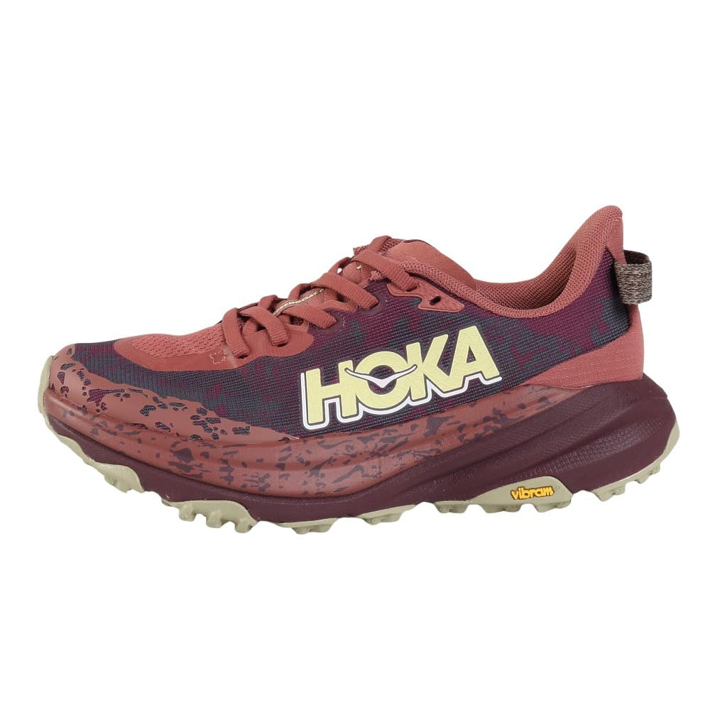HOKA Speedgoat 6 Кирпичный Кроссовки для трейлраннинга, Обувь, 1147811-RLCK (Кирпичный/23.5/Женский)