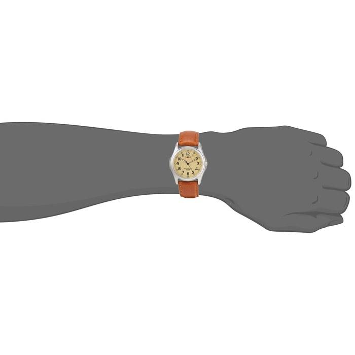 [Citizen Q&Q] Часы Солнечные H044-303 Мужские Коричневые