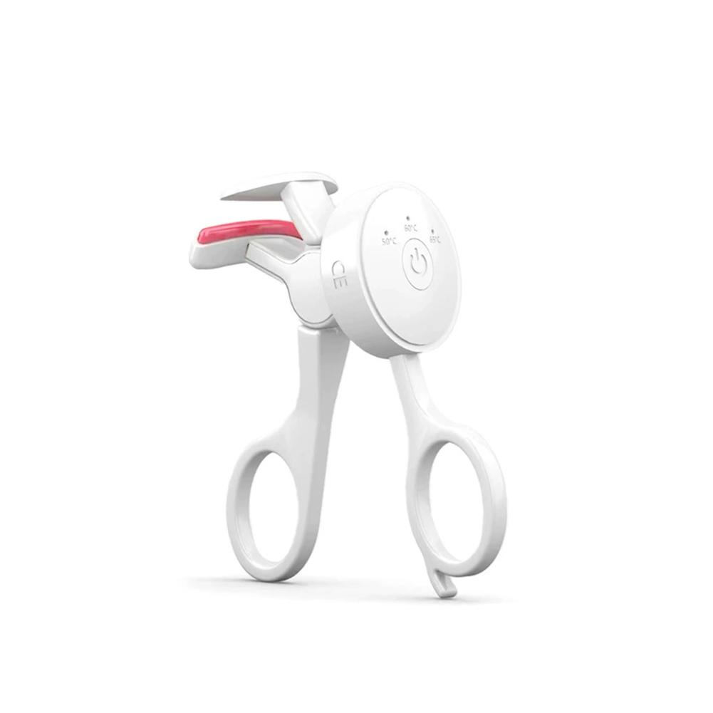 Portable Eyelash Curler Electric Heated Professional Eyelashes Curling Long-Lasting Natural Curl Makeup Beauty Tools