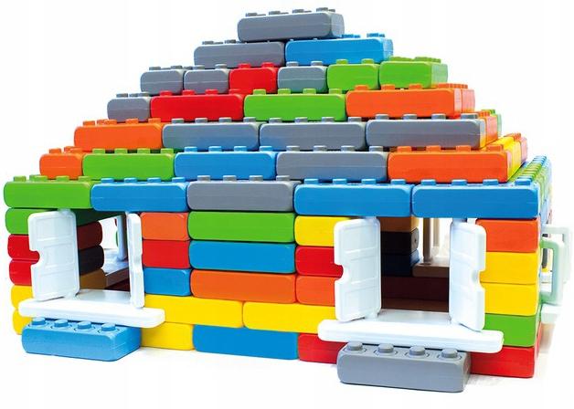 Marioinex Junior Bricks 140 pcs. Windows + doors