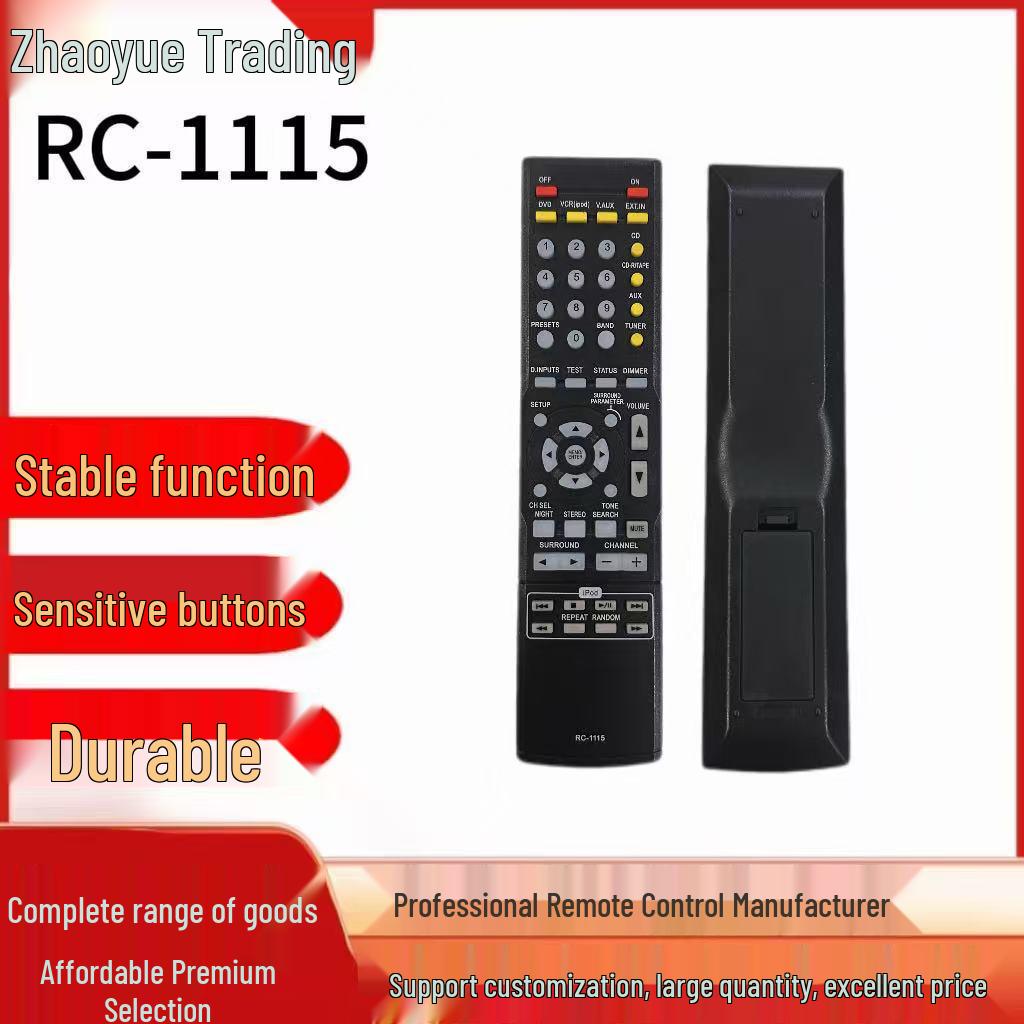 Compatible Remote Control for Denon Amplifiers: RC-1115, AVR-1311, 1312, 1610, 1612, 1804, 2105.