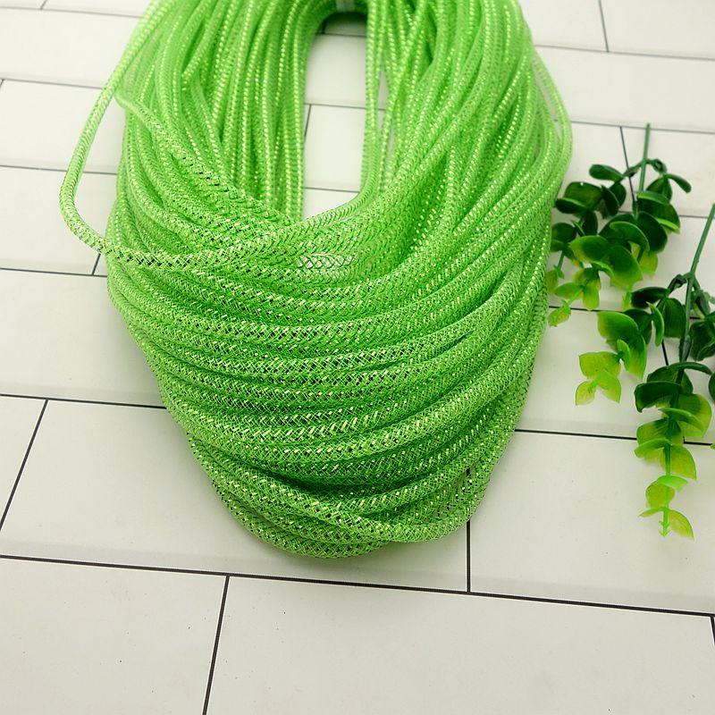 10 м Цветная сетчатая трубка-веревка 4 мм 8 мм Сетчатая трубчатая кринолиновая трубка Свадебное платье Юбка Одежда Сетка Сделай сам Изготовление Ремесленные аксессуары