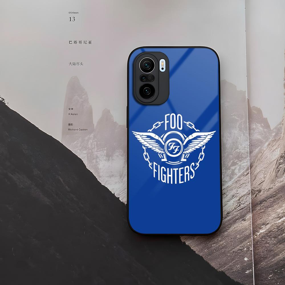 Чехол для телефона Foo Fighters Rock Music из закаленного стекла для Xiaomi 15 14 12 Lite Pro 13 11t Lite POCO M6 M5 X6 X5 X3 F5 F6 Pro