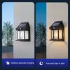 Solar Wall Lights Outdoor Wall Mount Light with 3 Lighting Modes Motion Sensor Waterproof Solar Porch Lights for Patio Garage Yard