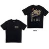 Lewis Capaldi TShirt Flowers UK Tour 25 Black Back Print ExTour OFFIC
