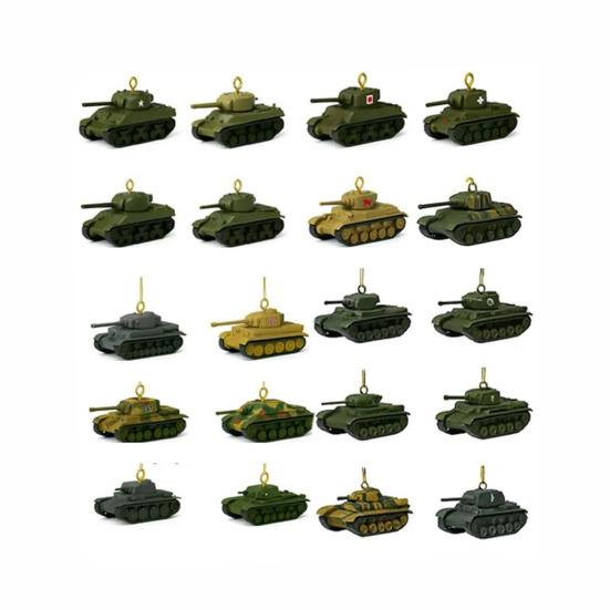 2025 WWII Tank Advent Calendar 24 Days Christmas Countdown Calendar with 24 Iconic WWII