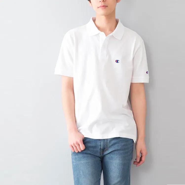 Champion Polo Shirt Japan Version Unisex White (Unisex) Polo Shirts C3 F356 010