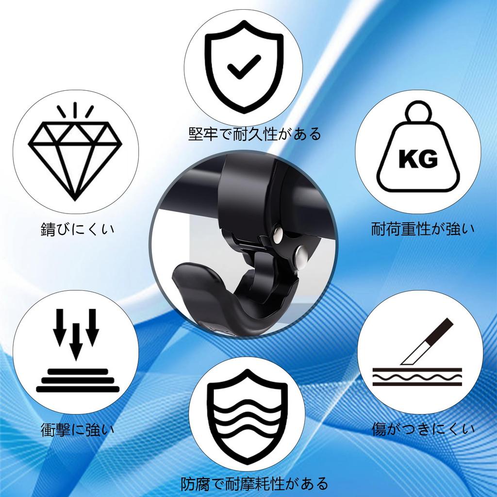 Крючок для руля TokTech, 2 шт., крючок для шлема, крючок для магазина у дома, складной велосипедный крючок, материал ABS, подходит для руля 22–25 мм, багажная подвеска