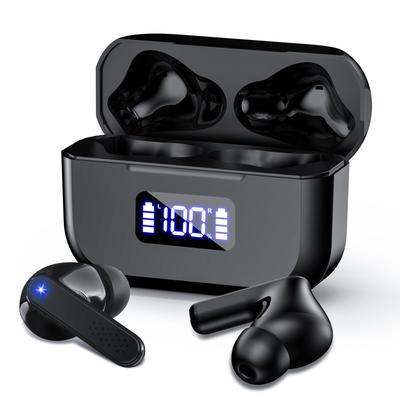 Беспроводные Bluetooth Bluetooth IPX7 Полностью До 48 часов непрерывной Автоматический режим Сенсорные Эргономичные Идеально для Фейс-фитнеса и Бега Наушники, 5.3
