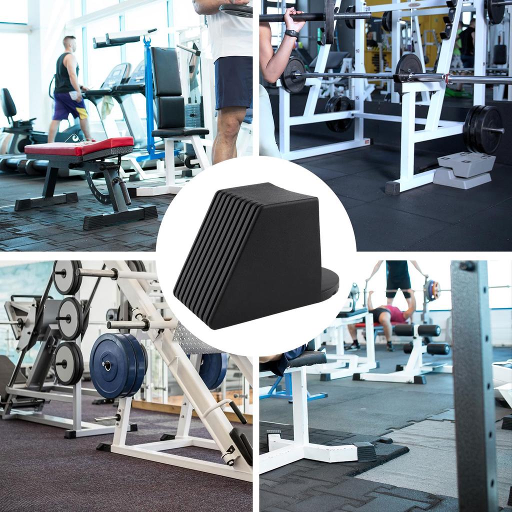 2Pcs Fitness Equipment End Cap Square End Cover Replacement Foot Cover Protectors Gym Equipment Accessories Enduring