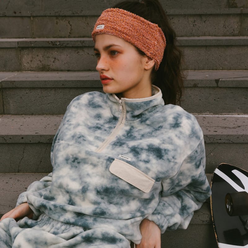 Повязка на голову Naked Surf Club N.S.C из махровой ткани (оранжевый)