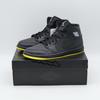 IO2052-001 Nike Air 1 Mid SE "Черный/Оптимальный желтый" (Мужской)