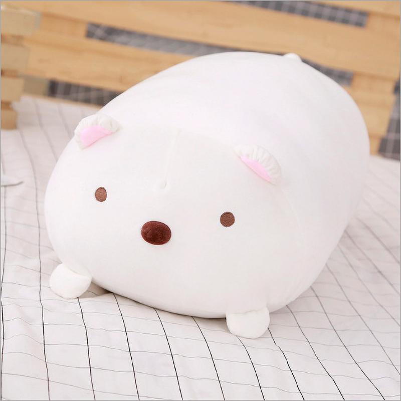28-90CM Soft Animal Cartoon Pillow Cushion Cute Fat Dog Cat Totoro Penguin Pig Frog Plush Toy Stuffed Lovely Kids Birthyday Gift