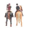 Simulation Mini Animals Horse Racing Models Action Figures Model Education Toys