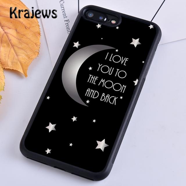 Я люблю тебя до луны и обратно Чехол для телефона для iPhone 17 Air 16 15 14 plus 12 13 pro max Fundas