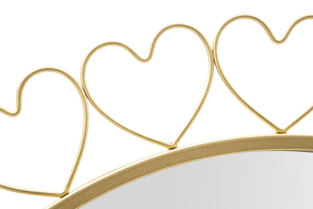 Wall Mirror Hearts Cm Ø 80X2,5
