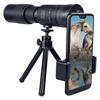 Портативный металлический монокулярный телескопический зум HD бинокль очки