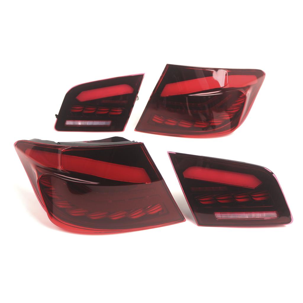 L&R красные светодиодные задние фонари задний фонарь в сборе для BMW 5 F10 F18 M5 2010-2016