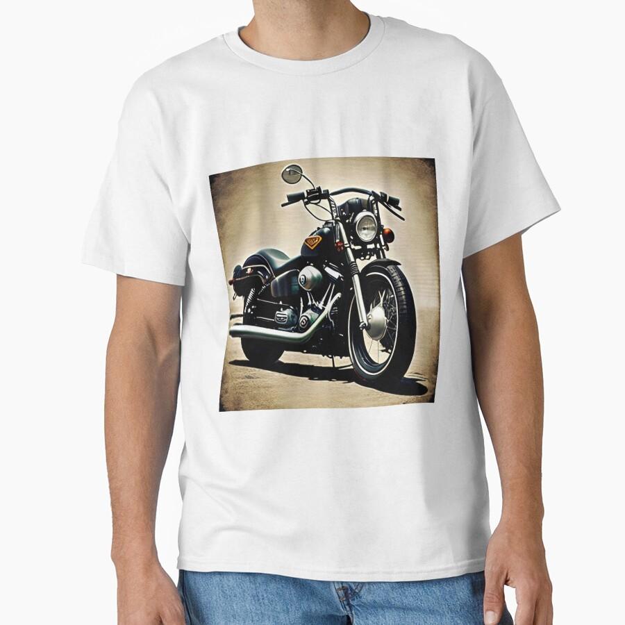 Classic motorcycle adventure Classic T-Shirt