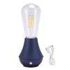 Cordless Bedside Table Lamp 2700K Rechargeable Stepless Dimming Touch Control LED Bulb Night Light