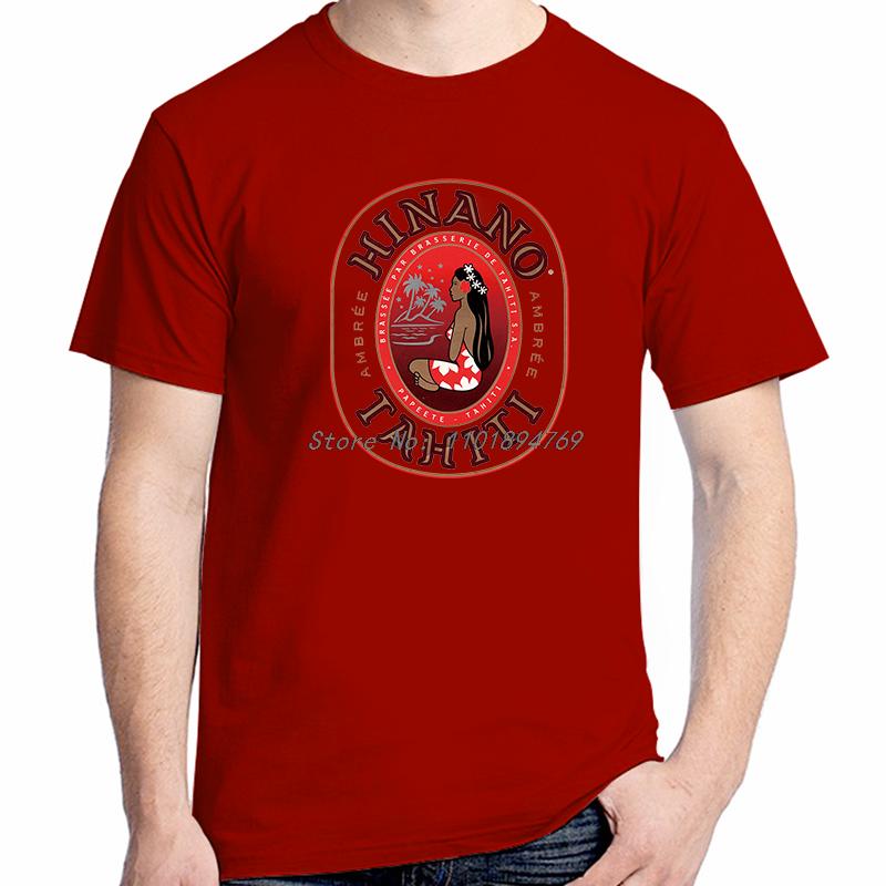 Classic Graphic T Shirts Summer Fashion Hinano Beer Tees Tops Cotton Oneck New Shirts And Tshirts Unisex Print T Shirt