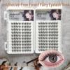 Yingmei Jia Jie Fairy Natural Cosplay lashes Hu Die Lan Ren Thick Wide Pure Rain