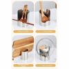 Stable Spatula Holder Easy To Clean Pot Lid Storage Rack Multifunctional Soup Spoon Rack  Cooking