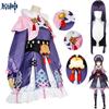 Yunjin Cosplay Game Yunjin Cosplay Dress Yun Jin Cosplay Wig with Hat Yunjin Gradient Wig Outfits