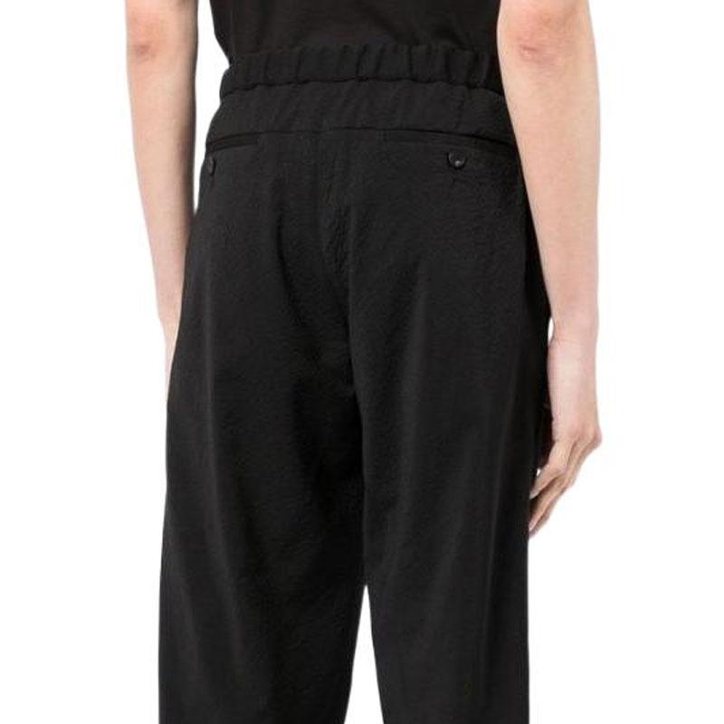 Emporio Armani cuffed virgin wool trousers I1P960I1581999