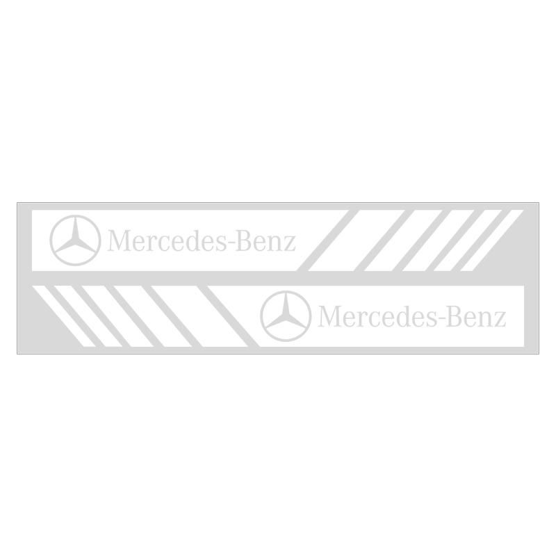 Наклейка на зеркало заднего вида автомобиля Автомобильная наклейка-полоса на боковую часть кузова Декорация для Mercedes Benz AMG GLC GLE CLA W204 W205 W203 W211 W212 W213