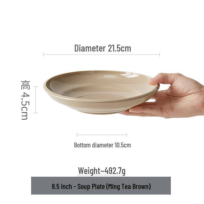 Элегантный китайский керамический набор посуды: Современные миски и блюда для подарка на новоселье