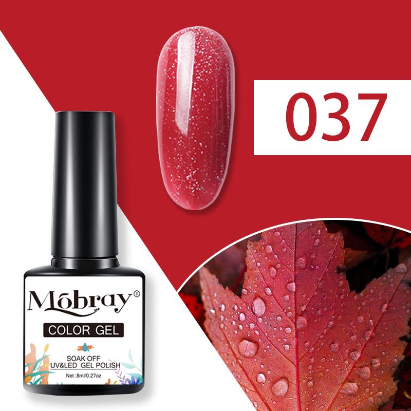Mobray 80 цветов гель-лак для ногтей 8 мл полупостоянный гель-лак замачиваемый УФ-гель для дизайна ногтей